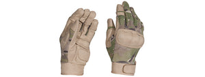 Lancer Tactical TACTICAL HARD KNUCKLE GLOVES MULTICAM