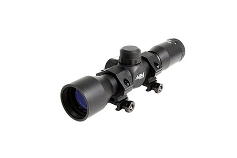 Lancer Tactical 3 - 9x Red & Green Illuminated Rifle Scope (Color: Black)