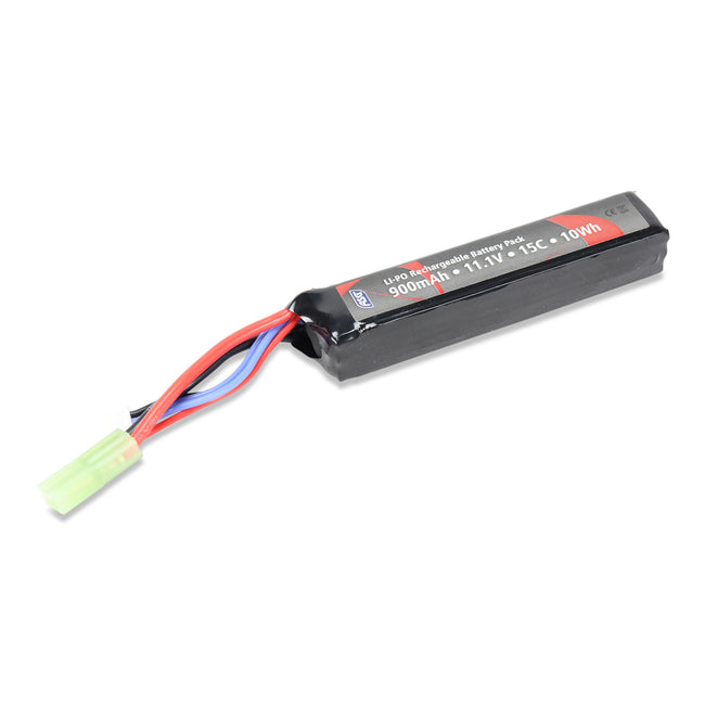 ASG 11.1V 900mAh LiPo Stick Type Battery with Small Tamiya Connector