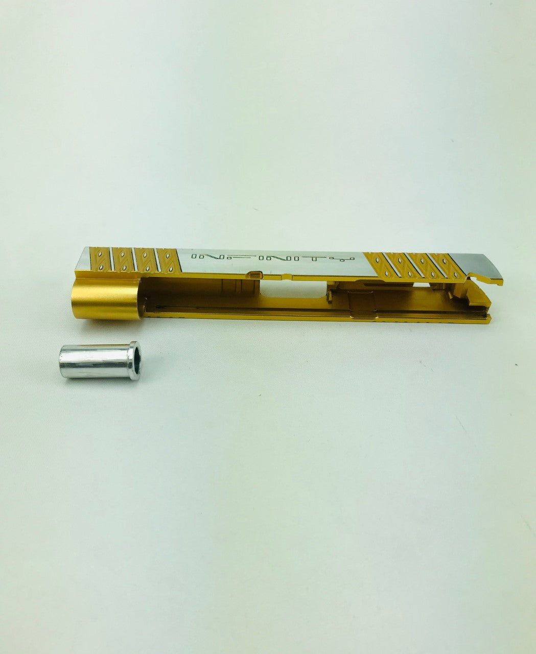 Airsoft Masterpiece Infinity Diamond Standard Slide for TM Hi-Capa 4.3 GBB Pistols (GOLD)
