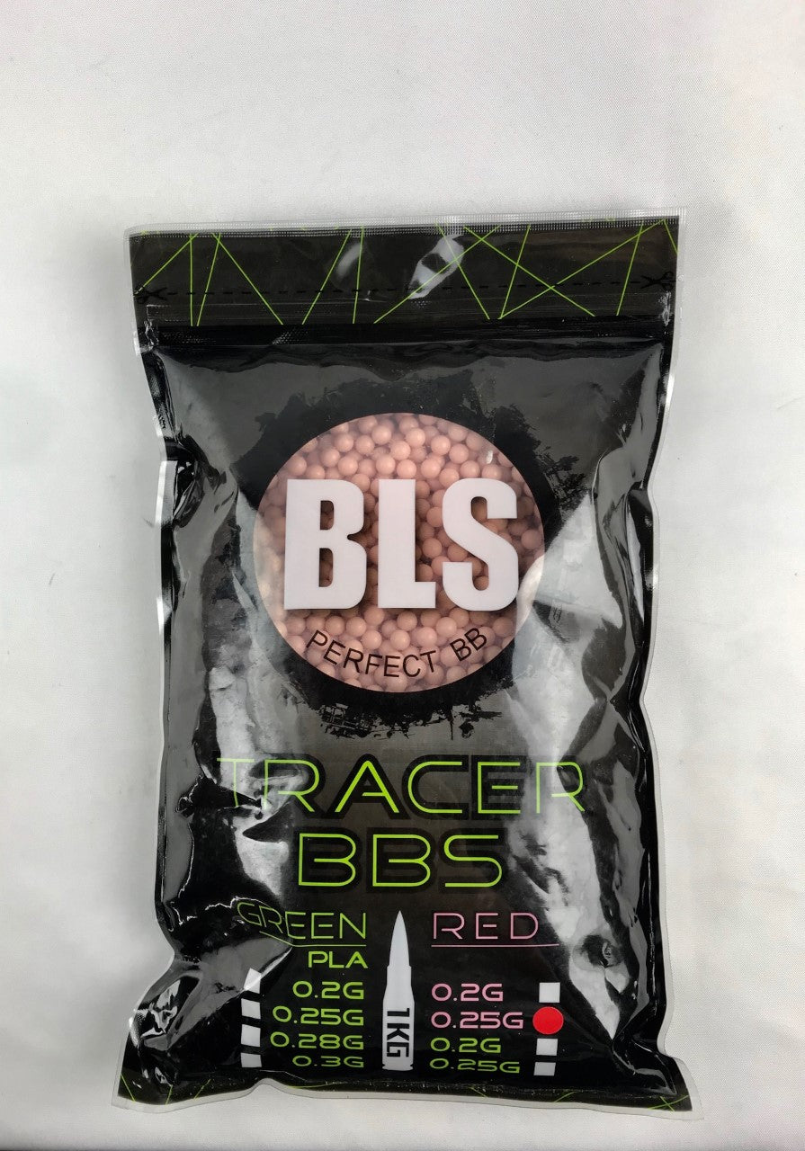 BLS Perfect - BB 0.25g 1Kg Bio Tracer BBs 4000 rd - RED