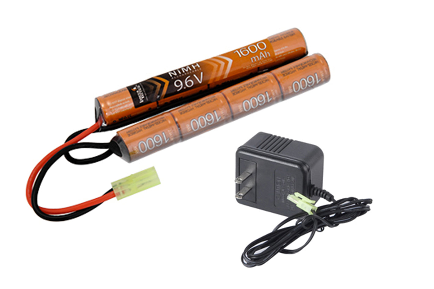 Lancer Tactical - 9.6v 1600 mah Battery + Charger