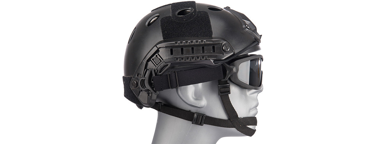 Lancer Tactical Double Layer Airsoft Goggles [Clear Lens]