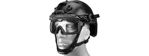 Lancer Tactical Helmet Safety Goggles [Clear Lens]