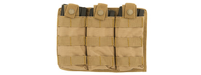 Airsoft M4 TRIPLE MOLLE POUCH