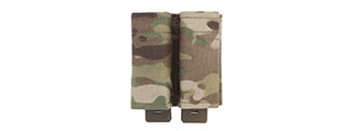 Molle Fast Double Pistol Magazine Pouch (Color: Multi-Camo)