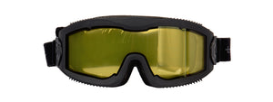 LANCER TACTICAL AERO PROTECTIVE BLACK AIRSOFT GOGGLES (YELLOW LENS)