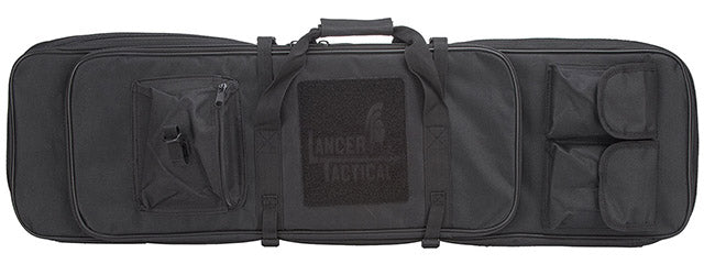 Lancer Tactical 1000D Nylon Polymer 38" Rifle Bag (Color: Black)