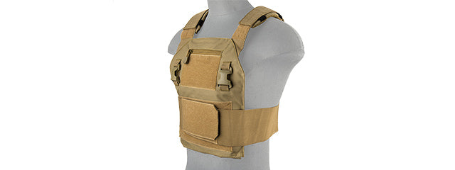 LANCER TACTICAL SPEEDSTER ADAPTIVE PLATE CARRIER (Tan)