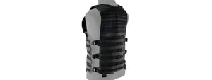 LANCER TACTICAL BREATHABLE MOLLE/PALS ADJUSTABLE MESH VEST