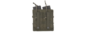 Lancer Tactical 600D Nylon Bungee Open Top M4 Magazine Pouch