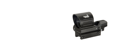 Lancer Tactical - 4 Reticle Red/Green Dot Reflex Sight w/ QD Mount - Black CA-1426B