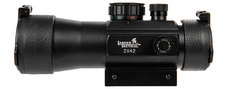 AimO T1 Micro Reflex Red & Green Dot Sight with QD Riser and low mount