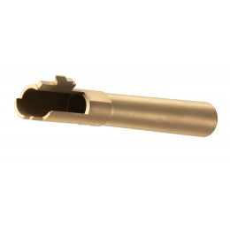 5KU M11 CW 4.3 Inch Stainless Outer Barrel - for Marui Hi-Capa GBB Airsoft - Gold