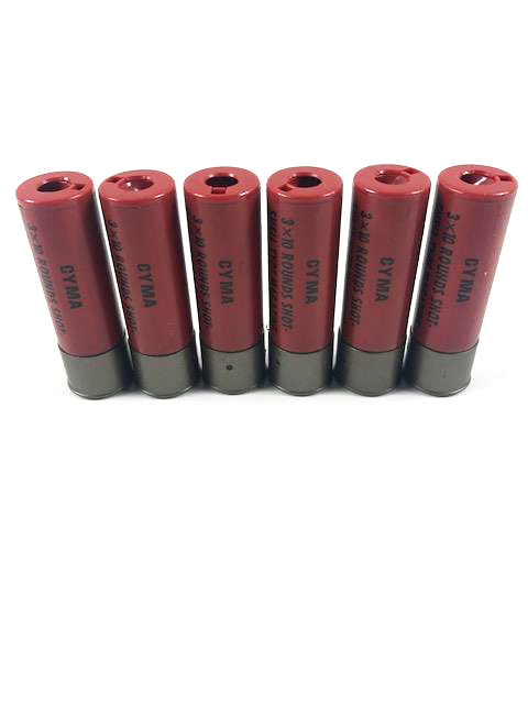 (6x) CYMA M870 / M56 30 Round 6mm Airsoft Shells High Quality