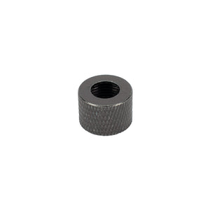 Dream Army Airsoft CNC Cut Knurled Thread Protector Cap -14 thread - Black