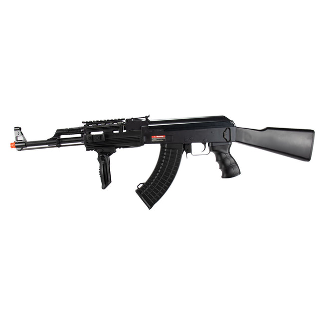 GE  JG 6809 Tactical AK47 Full Stock AEG w/Battery & Charger & Fore Grip