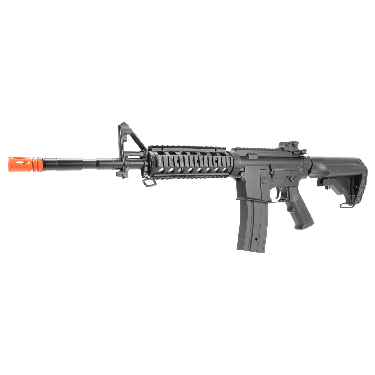 GE / JG M4 SOPMOD RIS Airsoft AEG Rifle with Rail Covers w/ Battery and Charger