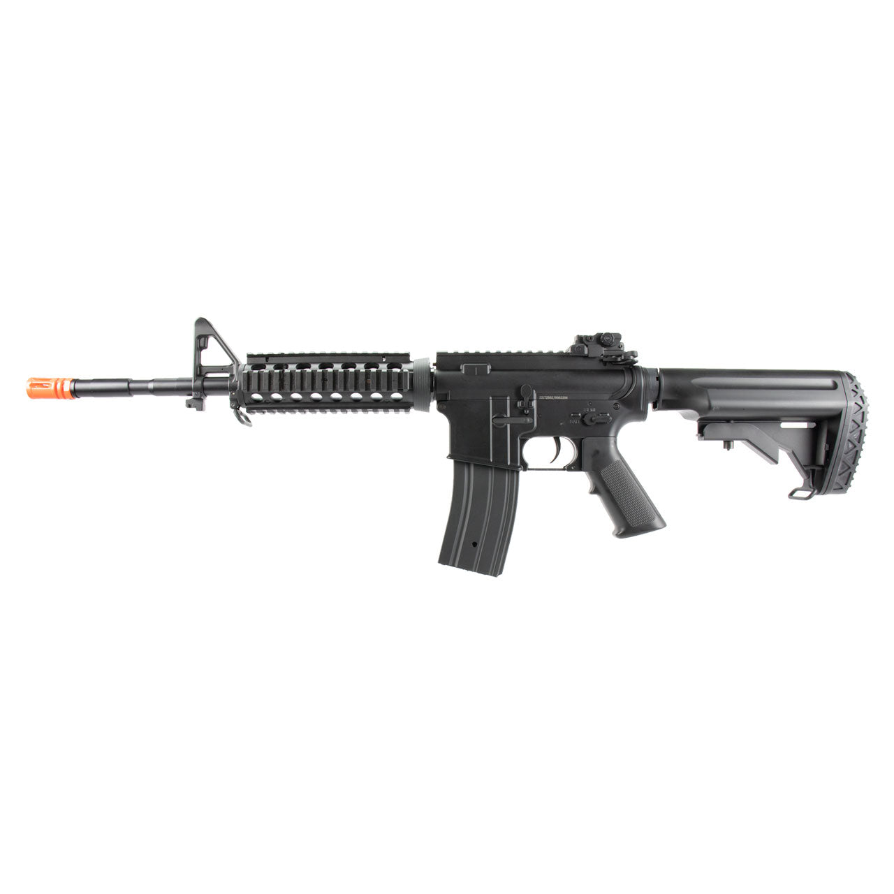 GE / JG M4 SOPMOD RIS Airsoft AEG Rifle with Rail Covers w/ Battery and Charger