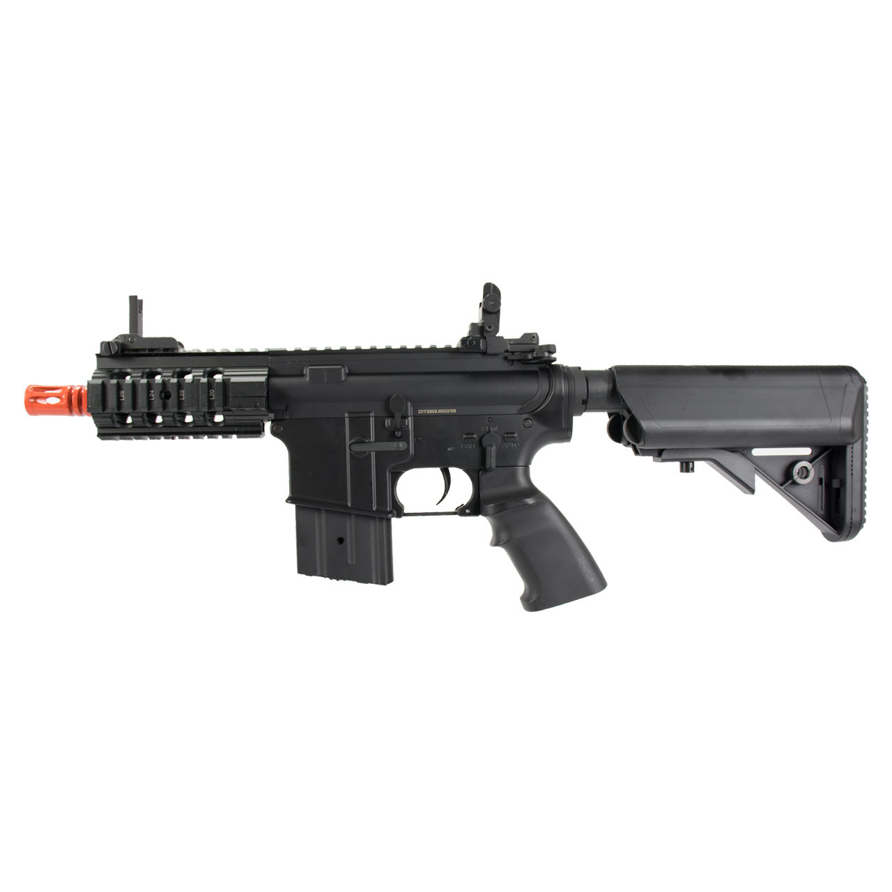 GE/JG M4 Stubby Crane Stock Airsoft AEG Rifle w/ Battery and Charger