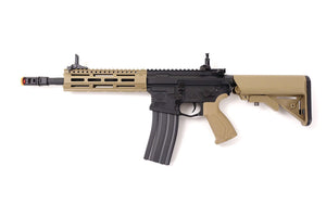 G&G CM16 Raider 2.0 Polymer Airsoft AEG with M-LOK Handguard -Tan - Deans Plug