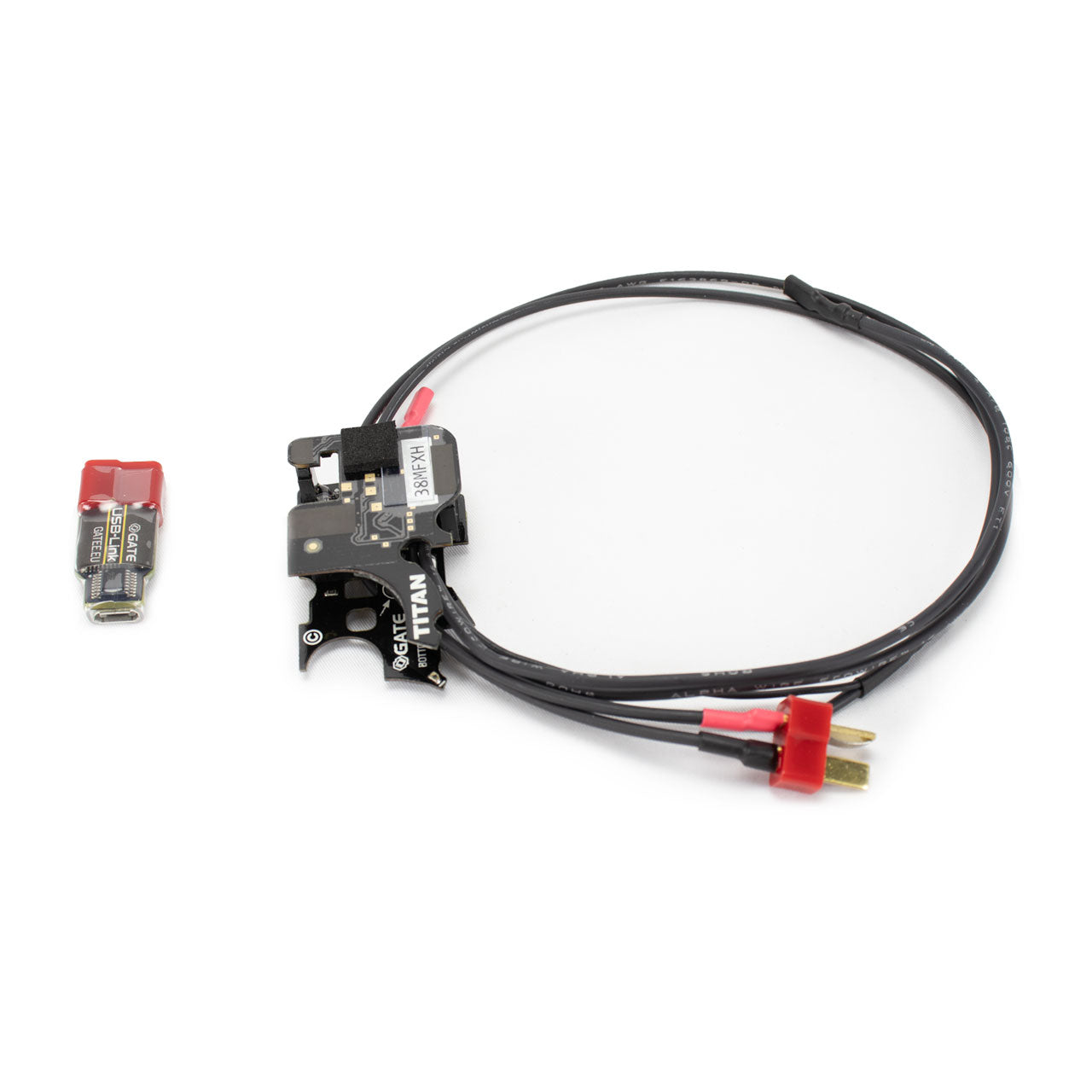 Gate TITAN Airsoft Advanced drop-in AEG MOSFET Complete Set with USB-Link - V2 Rear Wired / Without Programming Card)