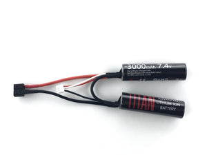 Titan 3000mAh 7.4v Nunchuck T-Plug (Deans)