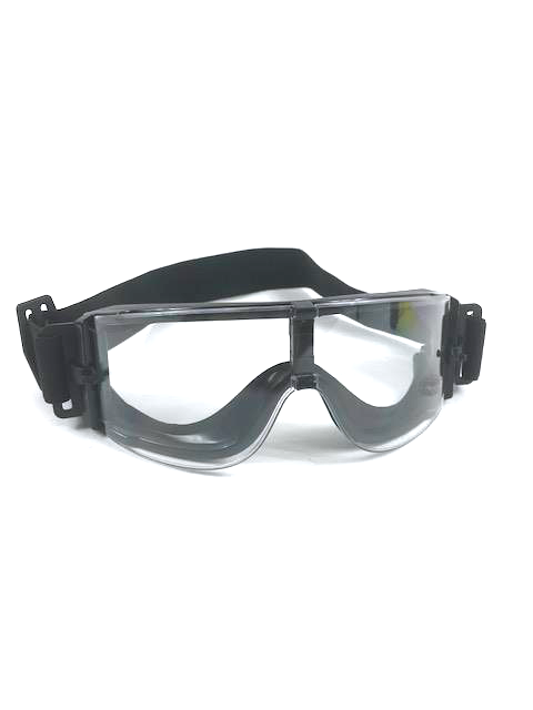 X800 Style Goggle with Pouch and Spare Lens (BK)