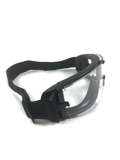 X800 Style Goggle with Pouch and Spare Lens (BK)