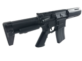 Krytac Full Metal Alpha SDP Airsoft AEG Rifle - Black