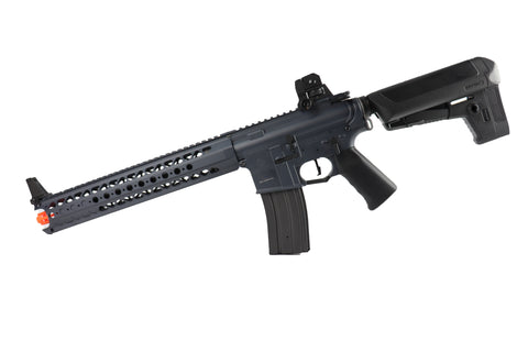 Lancer Tactical Gen 3 Hellion 7" M-LOK Airsoft AEG Rifle w/ Stubby Stock (Color: Red)