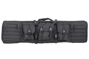 LANCER TACTICAL 48" DOUBLE GUN BAG 600D PVC MOLLE BELT RIFLE BAG