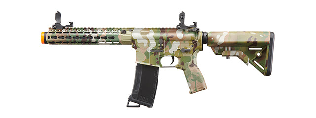Lancer Tactical BR Stealth 9" Keymod Airsoft M4 Rifle (Color: Multi-Camo)
