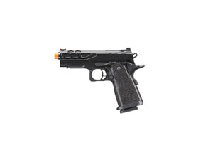 Lancer Tactical Stryk Hi-Capa 4.3 Gas Blowback Airsoft Pistol (Color: Black)