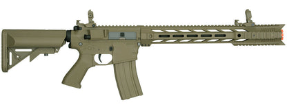 Lancer Tactical - LT-25-G2 E - Hybrid Gen 2 Interceptor SPR M4 Carbine AEG Airsoft Rifle