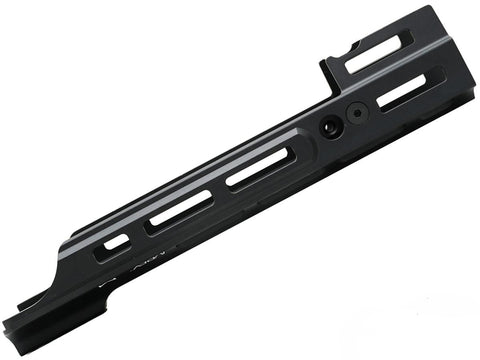 Unique - CNC Machined "Ultra Light Hex" Handguard for M-AR series - Black 12"