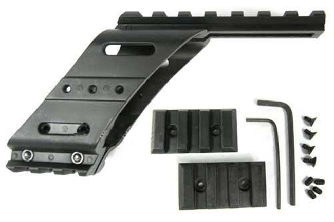 Rail Mount System for HFC / KWA / KSC / KJW / WE / ASG Series Pistols with a Railed Frame Gas Gun