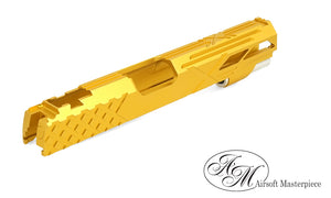 Airsoft Masterpiece "X2" Standard Slide for Tokyo Marui Hi-Capa Airsoft Pistols (Color: Gold)