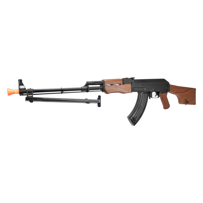SRC Full Metal AK47 RPK Airsoft AEG Rifle w/ Metal Gearbox, Bipod