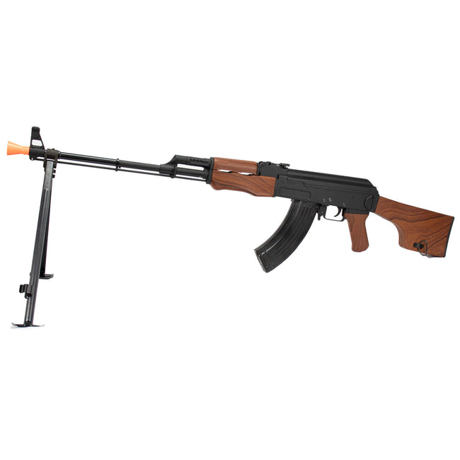 SRC Full Metal AK47 RPK Airsoft AEG Rifle w/ Metal Gearbox, Bipod