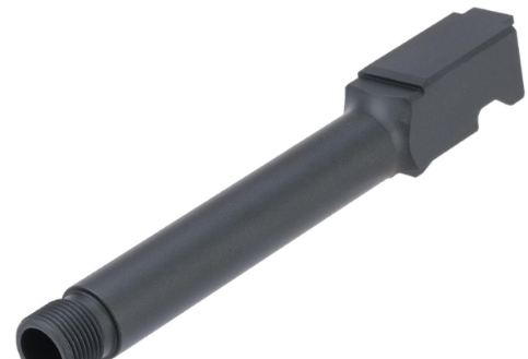 Pro-Arms CNC Aluminum Threaded Outer Barrel for Elite Force GLOCK 17 GBB Pistols Gen 3 & Gen 4(Color: Black)