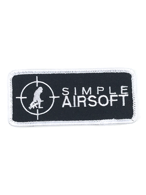 Simple Airsoft 4" x 1.5" Patch