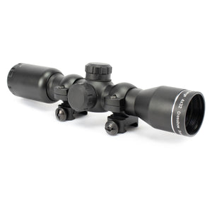 Tactical 4 x 32 Airsoft Rifle Scope w/ scope rings