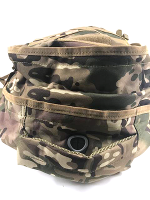 Tactical 600D 3F Magic Versatile Molle Backpack  - Black