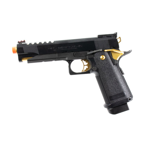 AIRSOFT 192 CO2 POWERED AIRSOFT PISTOL W/ ACCESSORY RAIL- BLACK