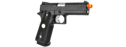 WE Tech Hi-Capa 4.3 Original M1911 Gas Blowback Airsoft Pistol (BLACK)