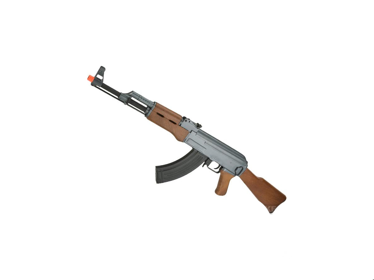 CYMA Sport AK47 Airsoft AEG Rifle w/ Simulated Wood Furniture (Package: Gun Only)