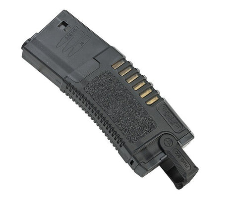 KWA 80rd Mid-Cap Magazine for QRF MOD.1 / AVA-4 Airsoft AEG (Color: Golden Yellow / Single Mag)