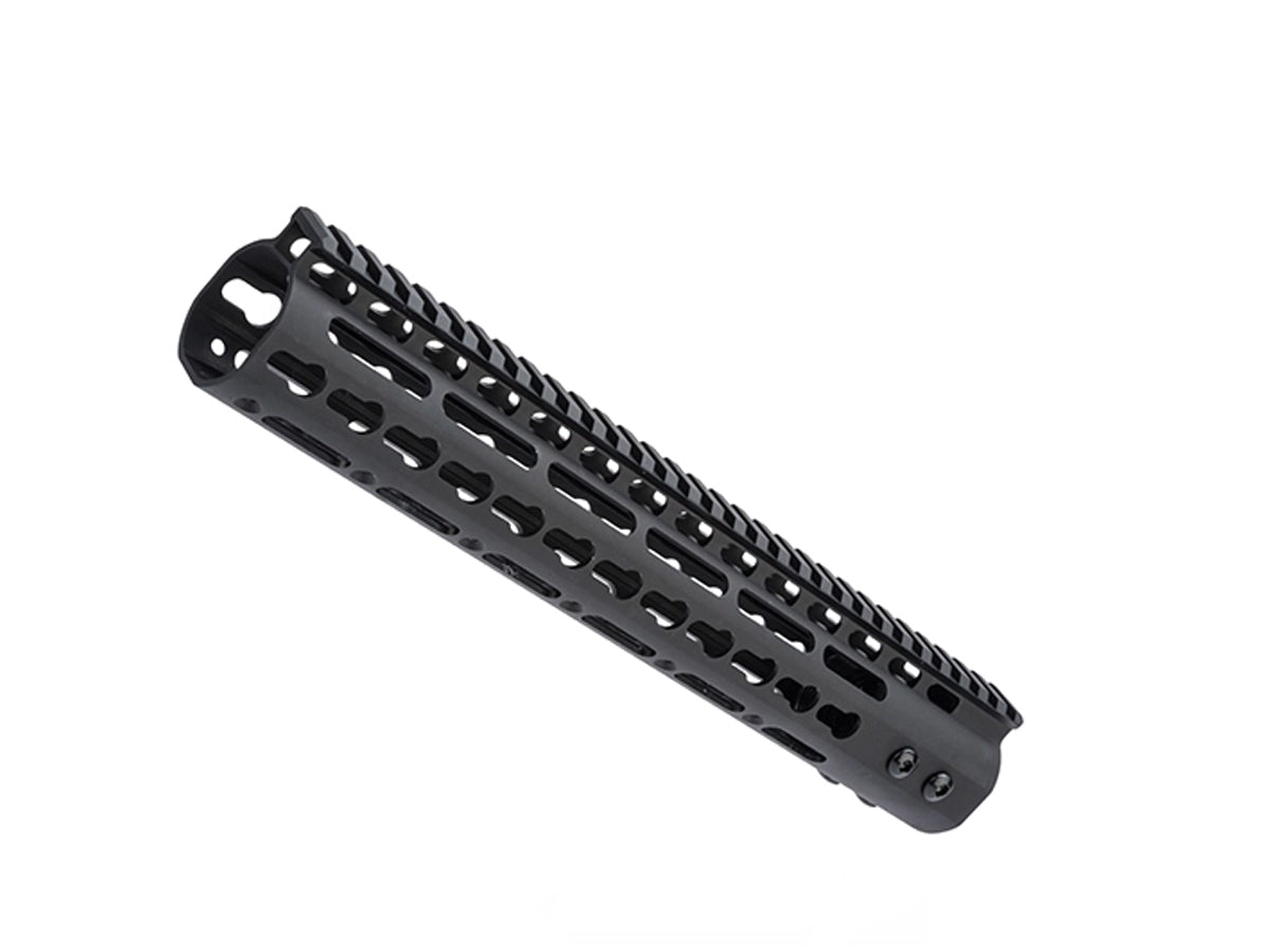 ZCI CNC Aluminum KeyMod Ultra Slim Free Float Handguard for M4 / M16 AEG Rifles (Size: 10")