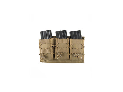 LANCER TACTICAL 1000D NYLON MOLLE TRIPLE M4 MAG POUCH